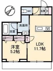 フィル（シャーメゾン・ホテルライク仕様）の物件間取画像